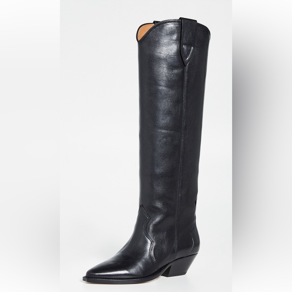 Isabel marant denvee boots tall black 40 NEW